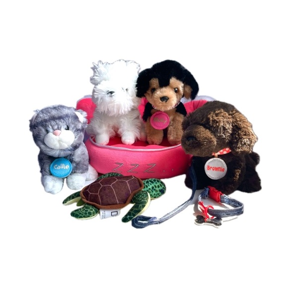 Justice 18-Inch Doll Pets Lot (5 pets) - Picture 1 of 8